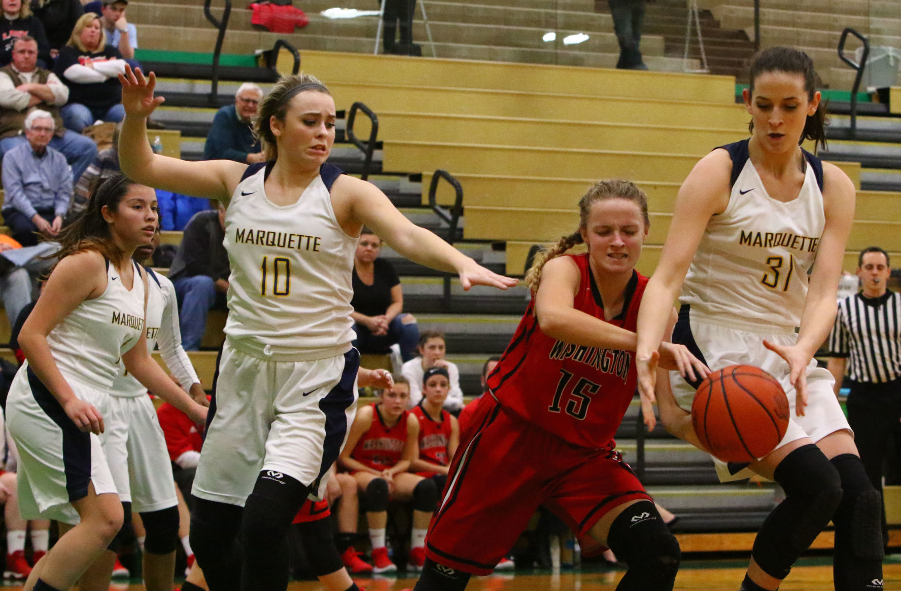Girls Basketball Sectionals - Washington Township vs. Marquette Catholic
